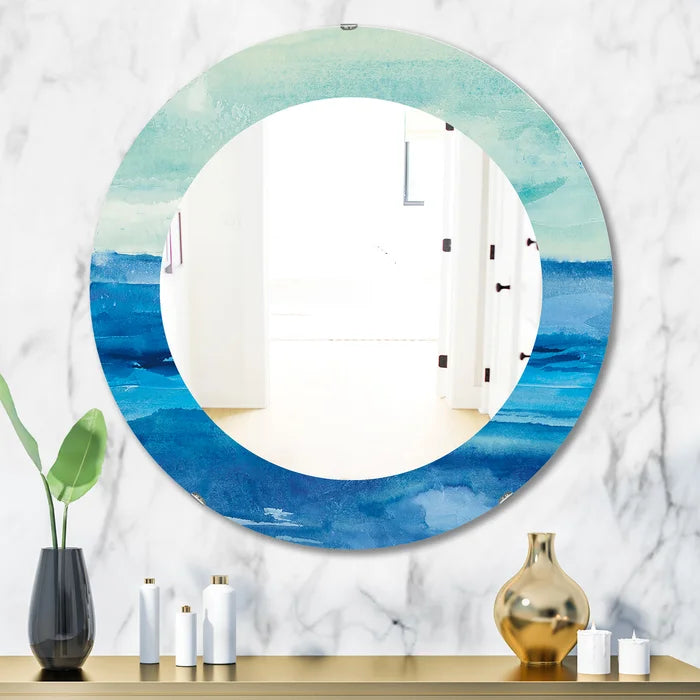 31.5" H x 31.5" W Out To Sea Wall Accent Mirror