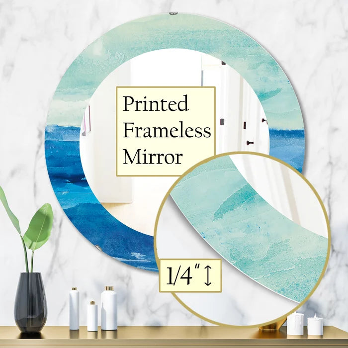 31.5" H x 31.5" W Out To Sea Wall Accent Mirror