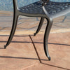 Cayman outdoor cast aluminum chairs (set of 6 in 3 boxes) Dr143
