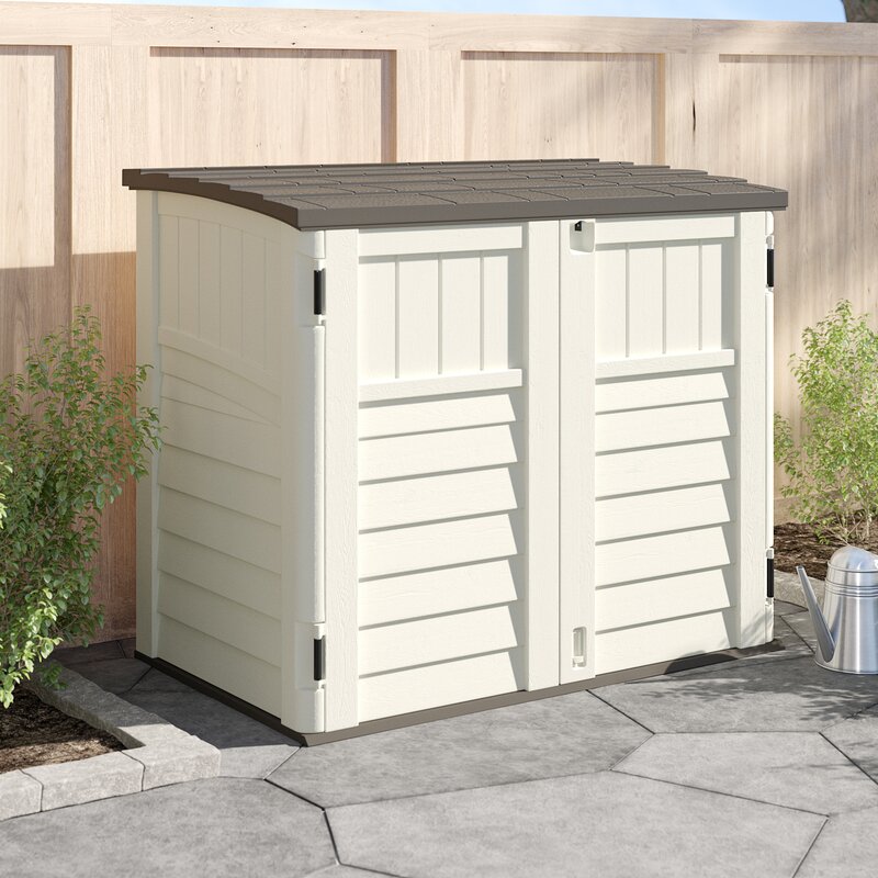 Suncast 4'5" x 2'9" Horizontal Storage Shed (#K4005)