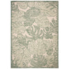 Wickford Floral Green Indoor/Outdoor Area Rug KRUG130