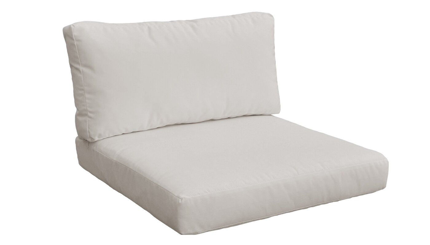 Beige Indoor/Outdoor Lounge Chair Cushion QL265