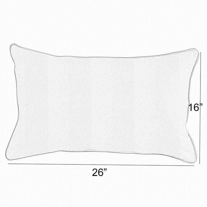 Blue Clark Indoor/Outdoor Lumbar Pillow (Set of 2) - #RA102