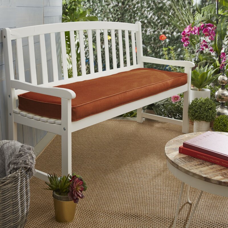 Canvas Granite Indoor/Outdoor Sunbrella Bench Cushion 7166