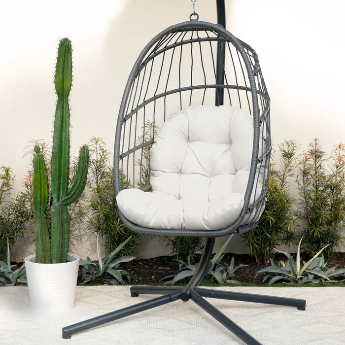 Outdoor Sunbrella Seat/Back Cushion Egg Chair Cushion