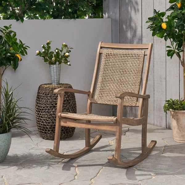 Outdoor Wallings Rocking Chair – Salvage & Co Indy
