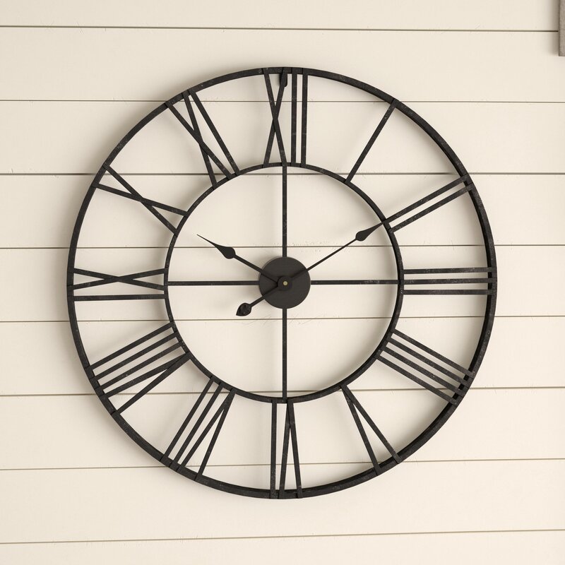 Oversized Eisenhauer 30" Wall Clock (#4005)