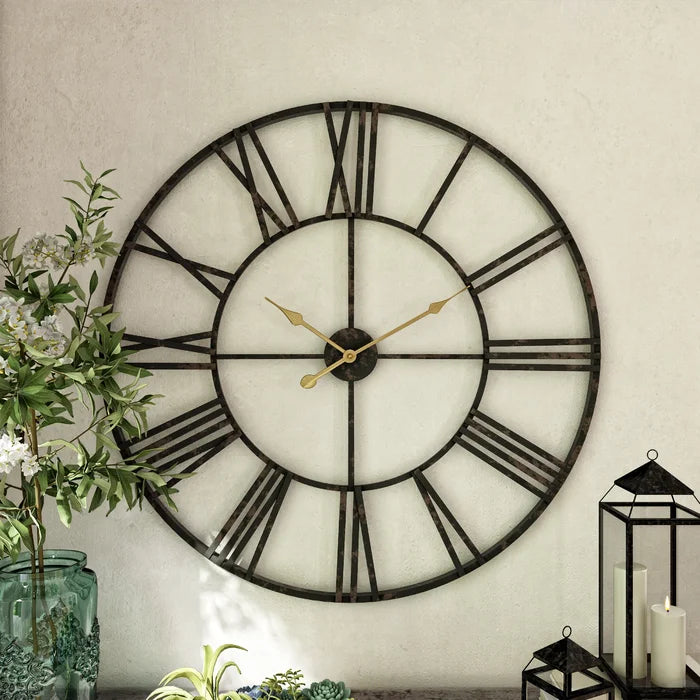 Oversized Eisenhauer Wall Clock, Large