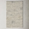Owen Handmade Hand-Loomed Jute/Sisal Area Rug in White/Black rectangle 5'x8'