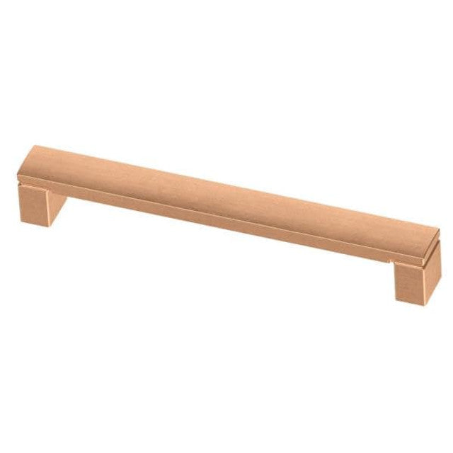 6-5/16" Simply Geometric Pull Brushed Copper