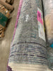 Blakesburg Oriental Area Rug in Light Blue/Ivory/Green rectangle 6'7