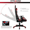 Bluetooth PC & Racing Game Chair, Red (#K4935)