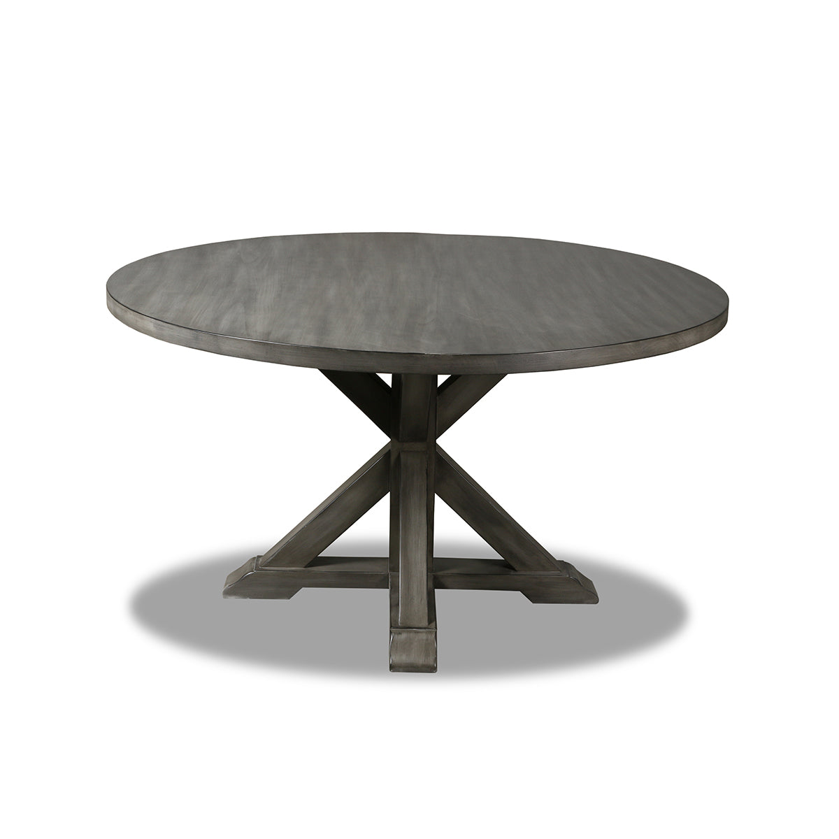 Frieda Reclaimed Wood Round Dining Table ( TOP) – Salvage & Co Indy