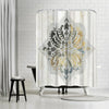 PI Creative Art Blue Medallion Single Shower Curtain 72