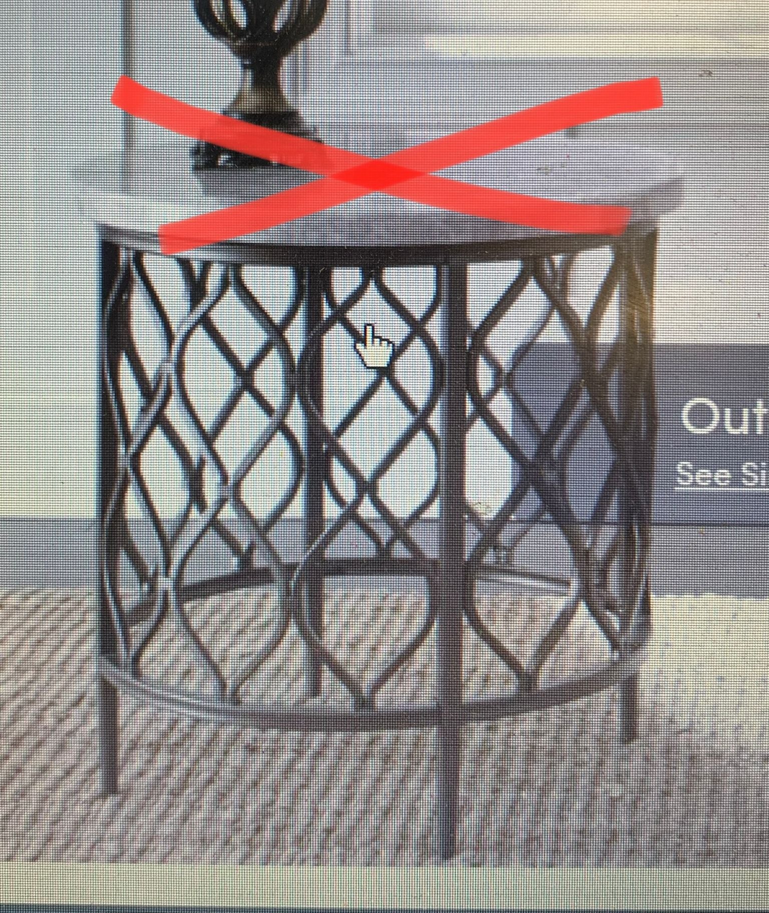 Akbar 24'' Tall End Table BASE ONLY.