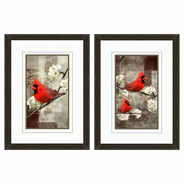25'' H x 19'' W x 1.5'' D 2 Piece Graphic Art on Canvas