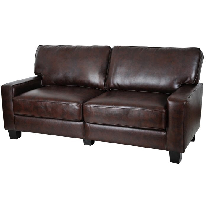 Palisades 72'' Vegan Leather Sofa