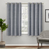 Palni Solid Max Blackout Thermal Grommet Curtain Panels 52