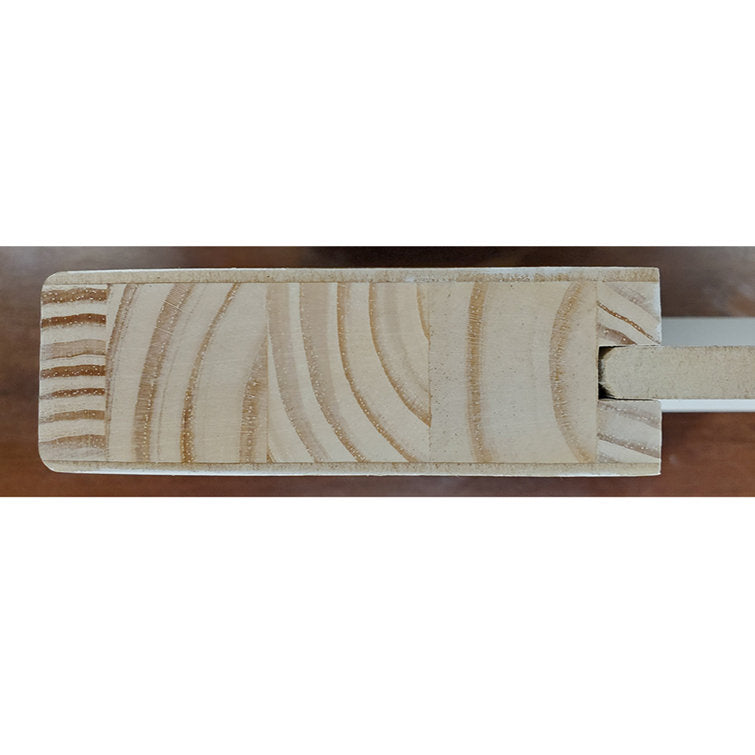 36" x 80" Paneled Solid Wood Shaker Standard Door