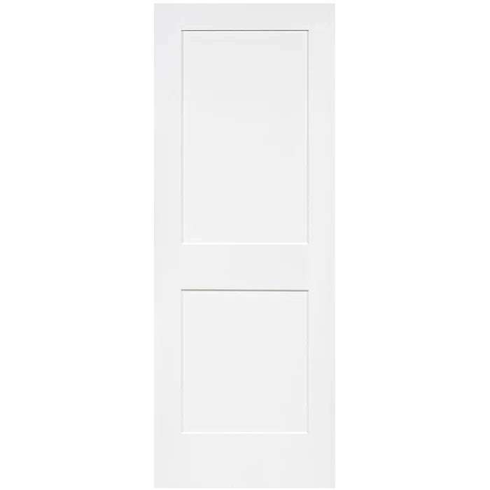 28" x 80" Paneled Solid Wood Shaker Standard Door