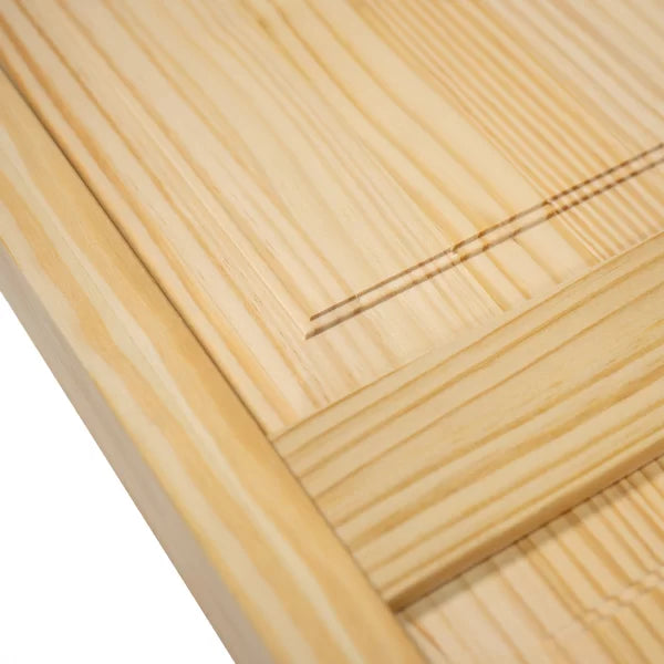 Paneled Wood Unfinished Bi-Fold Door 23.69"x78.75"