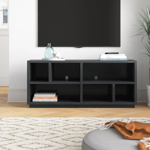 Black Grain Partain TV Stand for TVs up to 65"