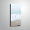 Pastel Beach III On Canvas by Linda Woods Print