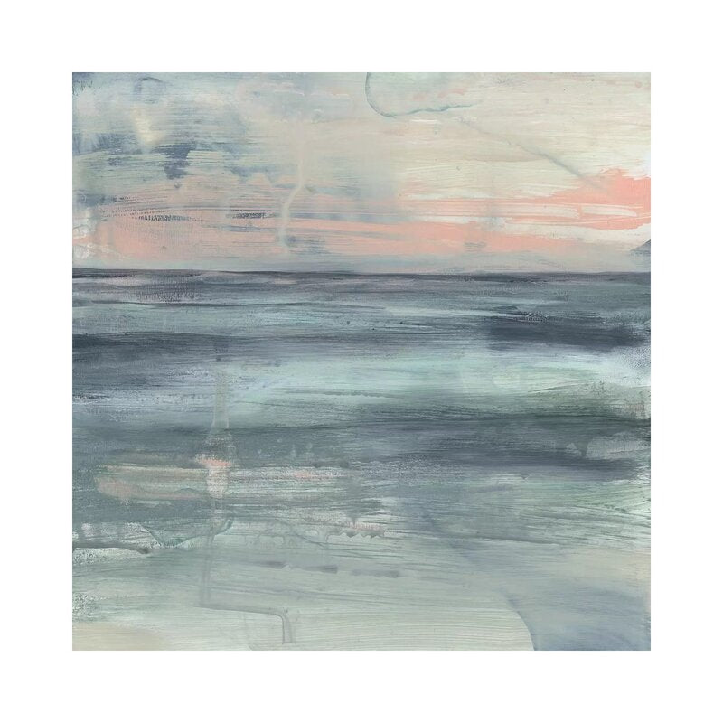 18" H x 18" W x 0.75" D Pastel Coast I by Jennifer Goldberger - Painting CR2329