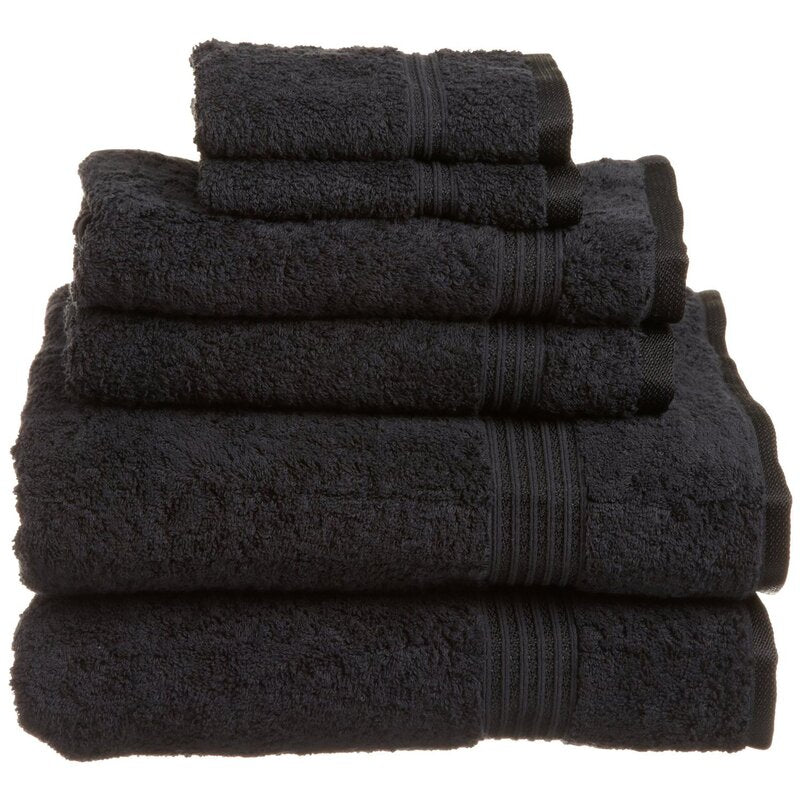 Patric 6 Piece Egyptian-Quality Cotton Towel Set K7915
