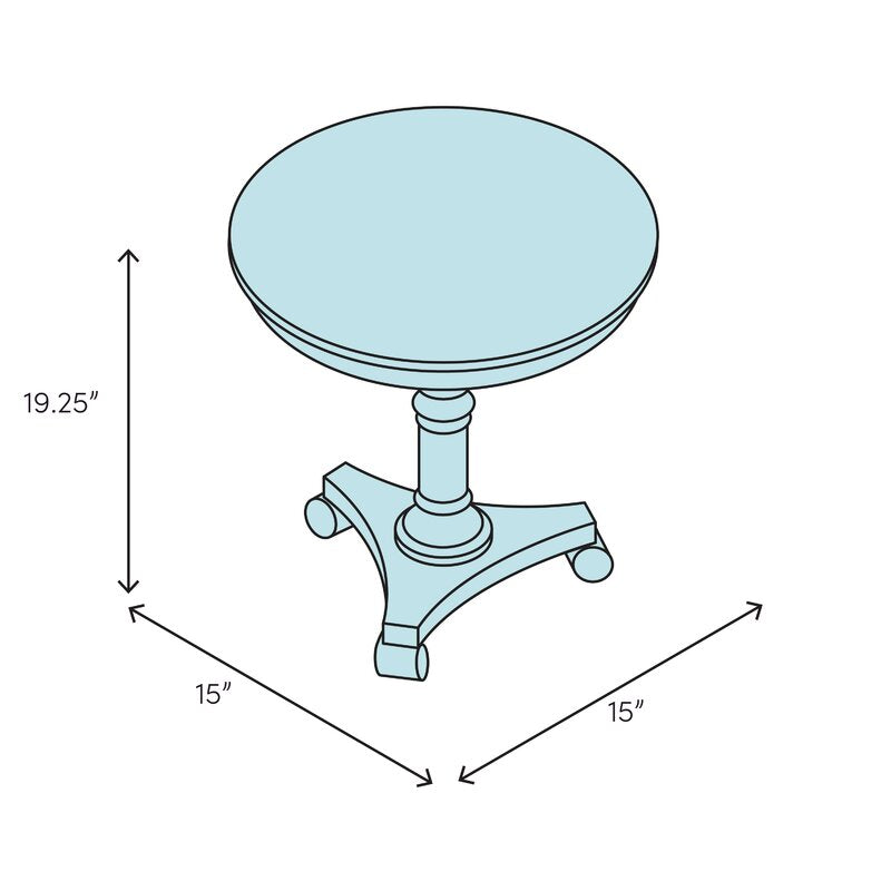 Bernhardt Pedestal End Table CYB924