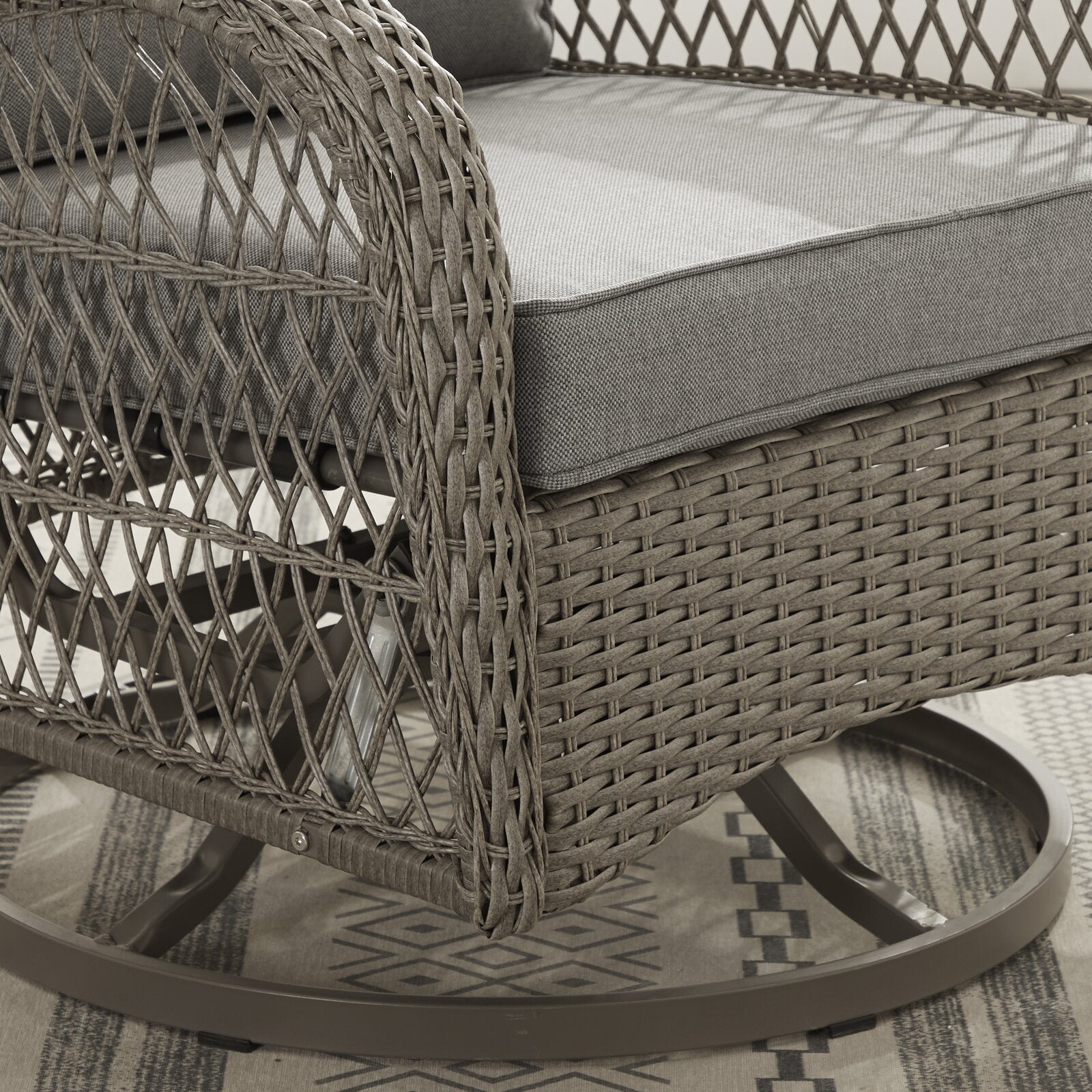 Pelletier 3 Piece Rattan Seating Group with Cushion TTR233