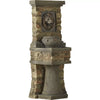 Penitas Resin/Fiberglass Lion Head Outdoor/Indoor Water Fountain