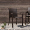 Penniman Stacking Patio Dining Armchair (Set of 4)