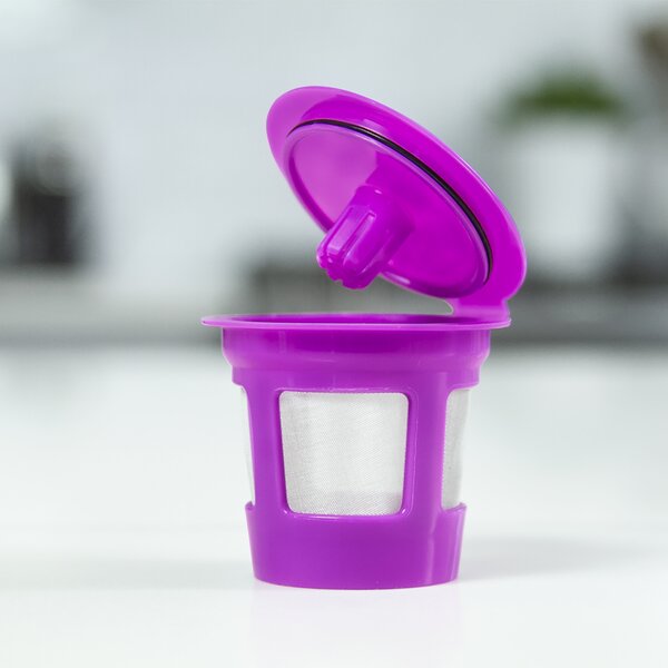 4-Pack Café-Save Reusable K-Cup Coffee Pods ,,items are red and green..