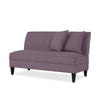 Perseus Loveseat, Amethyst Purple Linen (#K2697)