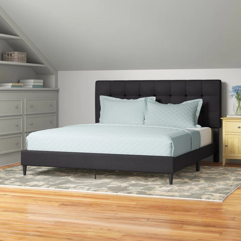 California King Peters Upholstered Bed Salvage & Co Indy