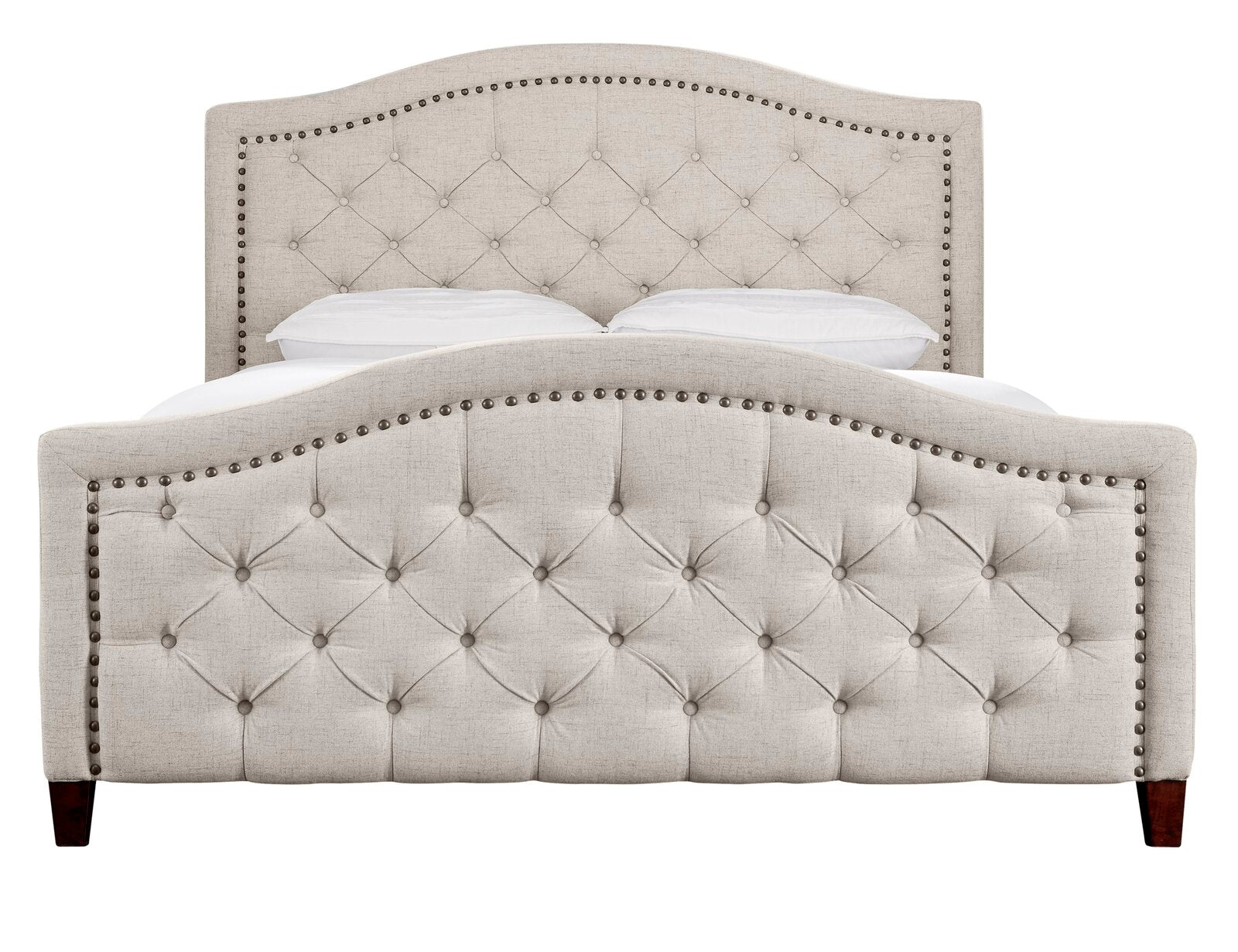Petersfield tufted upholstered low profile platform bed hotsell