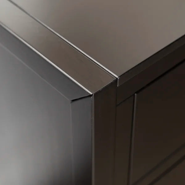 Black Petrillo 6 Drawer 57'' W Double Dresser