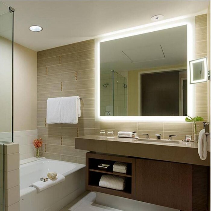 60'' x 32'' Pettie LED Wall Mirror