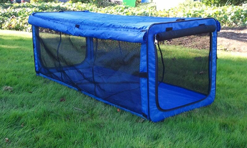 Blue Pfister Outdoor Cat Playpen with Portable K7083