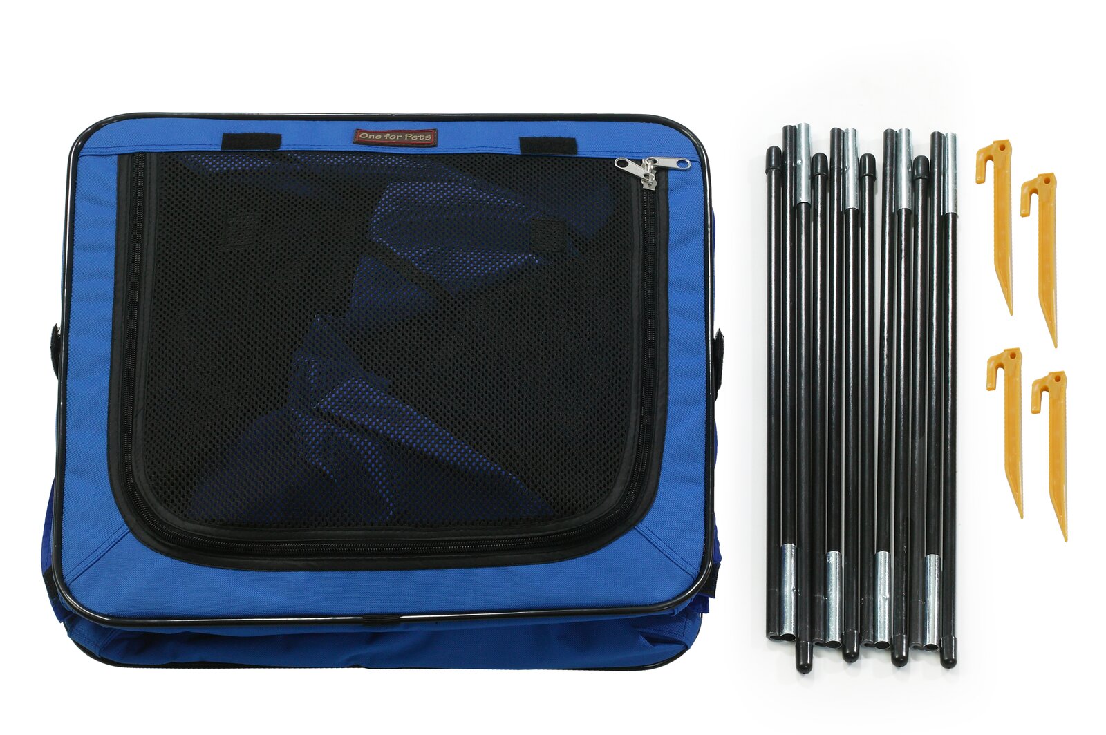 Blue Pfister Outdoor Cat Playpen with Portable K7083