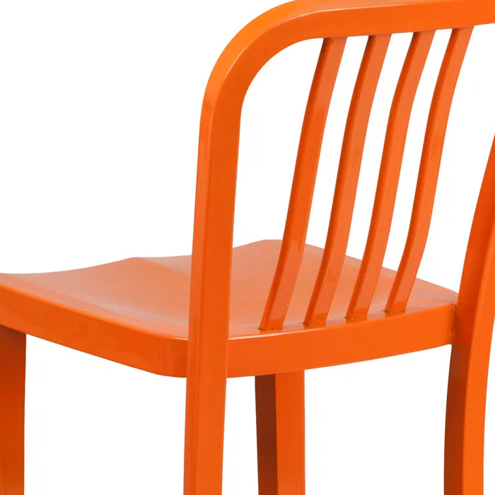 Orange Phineas Bar Stool (30" Seat Height)