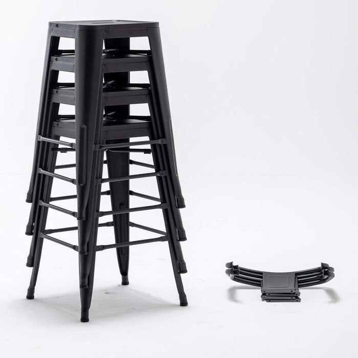 Black Pinney Counter & Bar Stool (Set of 4)  K7459