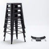 Black Pinney Counter & Bar Stool (Set of 4)  K7459