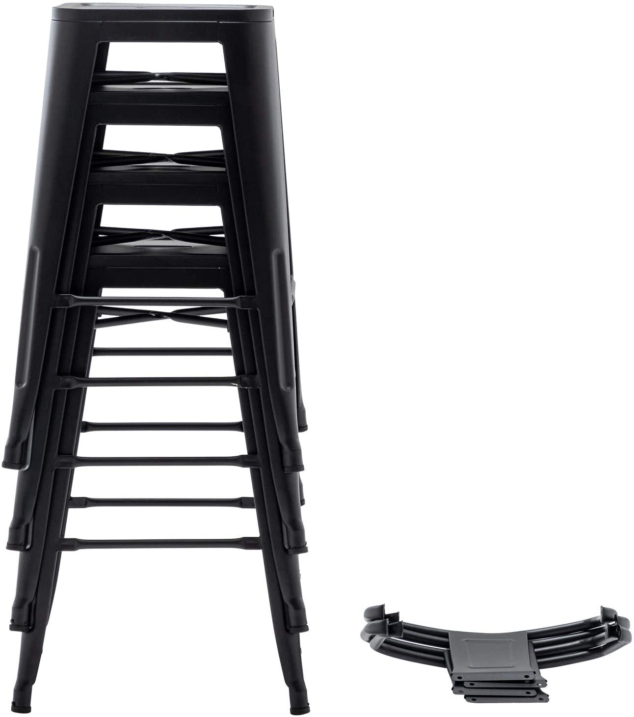 Black Pinney Counter & Bar Stool (Set of 4) K7796