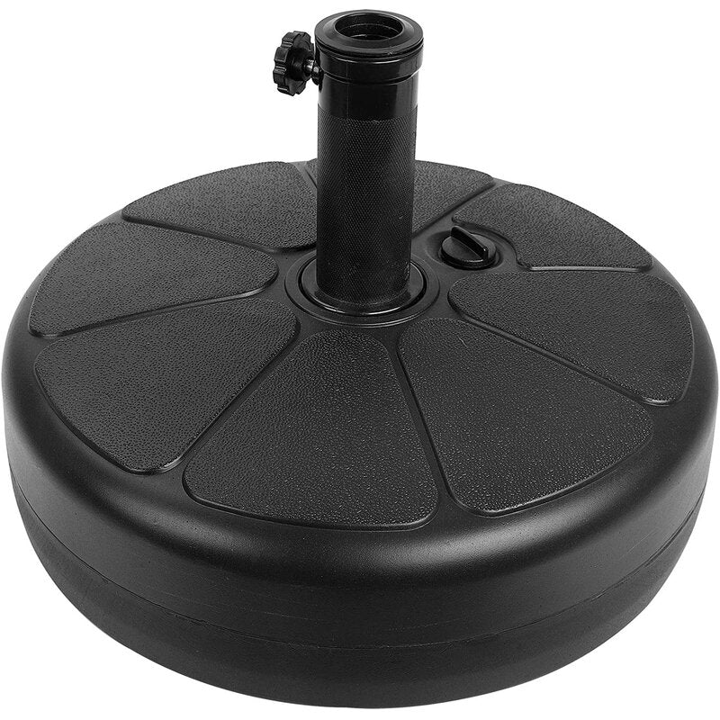 Black Plastic Free Standing Umbrella Base K8674