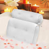 Light Gray Poche Freestanding Bath Pillow