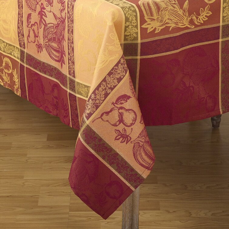 144" W x 72" D Pohl Thanksgiving Tablecloth