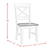 Polebridge Dining Chair in Cream/Nature (Set of 2)