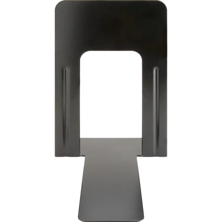8.09" H Poly Base Non-skid Bookends (Set of 2)